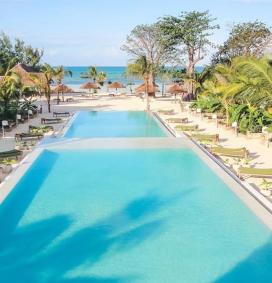 Bienvenue au Fun Beach Resort, profitez du spot de kitesurf à Paje sur Zanzibar et des 2 grandes piscines