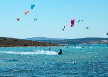 Bienvenue sur le spot de windsurf et de kitesurf d'Alacati en Turquie