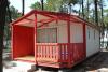 Entrée mobile home camping Orbitur Viana do Castelo au Portugal