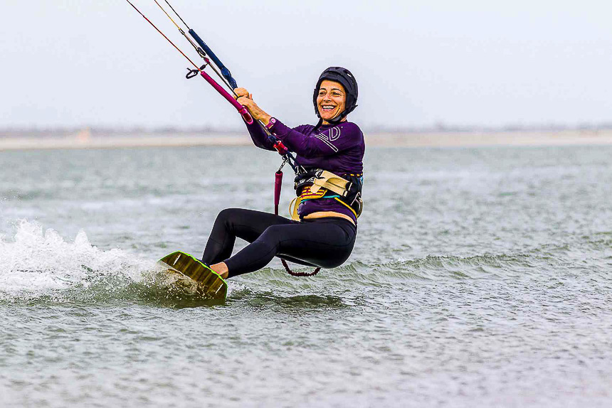 Eviter blessure kitesurf