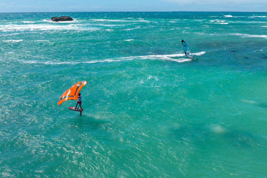 Spot de Sakalawa à Madagascar, windsurf, kitesurf wingfoil