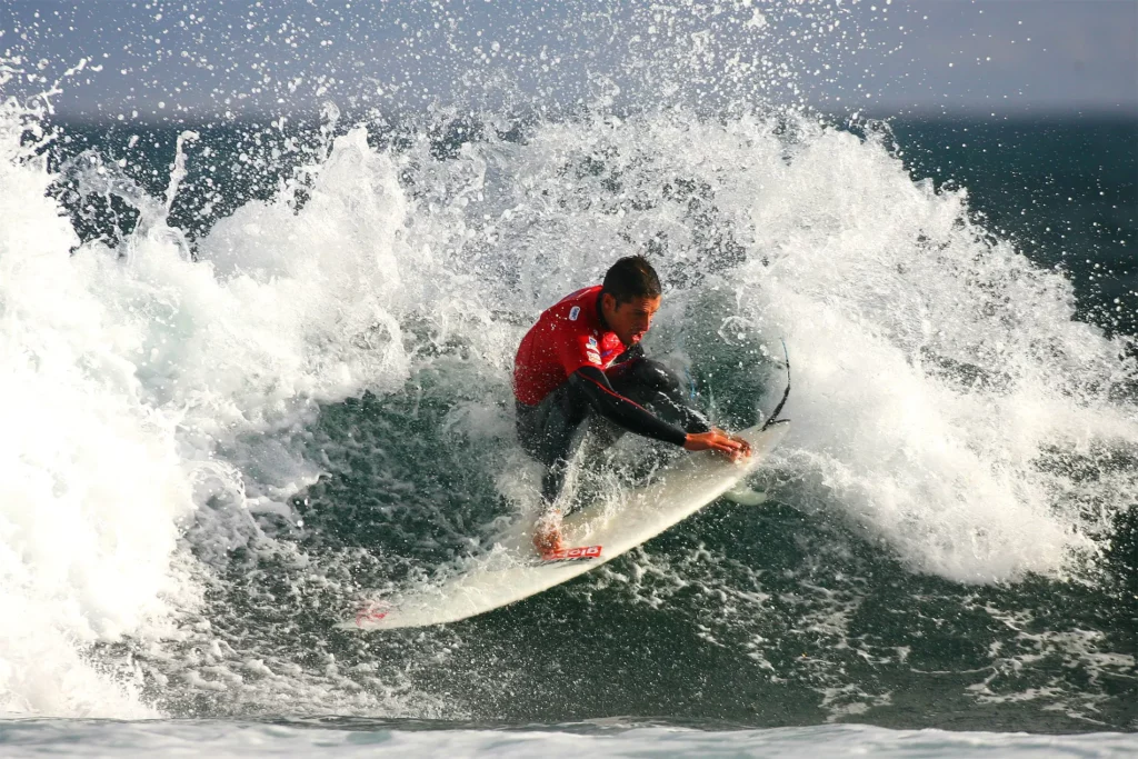 Lanzarote surf mer
