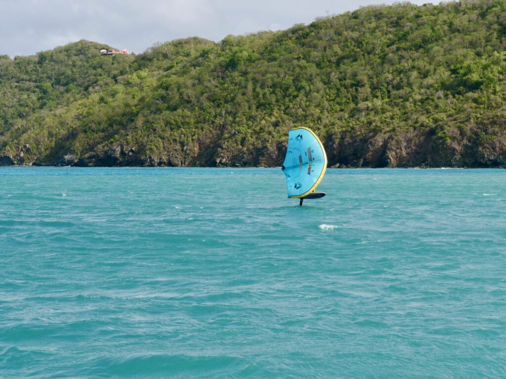 Photo croisière Les Grenadines kitesurf wingfoil
