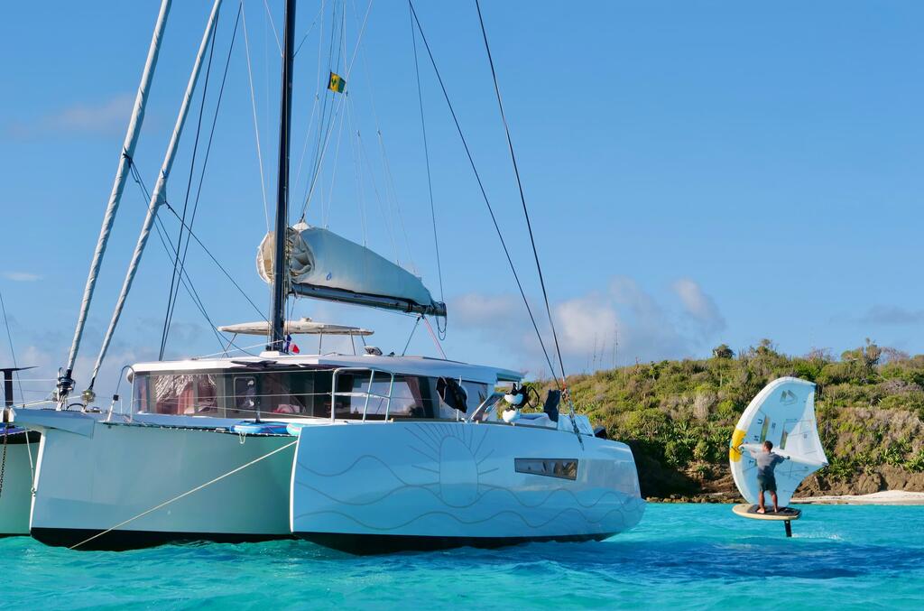 Photo du séjour Croisière kite et wing aux Grenadines, départ du Marin