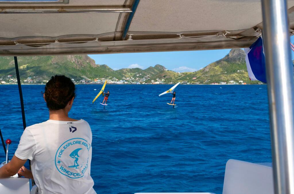Photo du séjour Croisière kite et wing aux Grenadines, départ du Marin