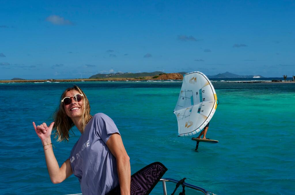 Photo du séjour Croisière kite et wing aux Grenadines, départ du Marin