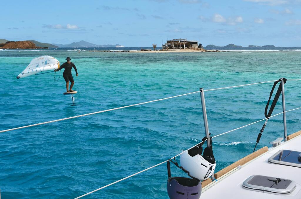 Photo du séjour Croisière kite et wing aux Grenadines, départ du Marin